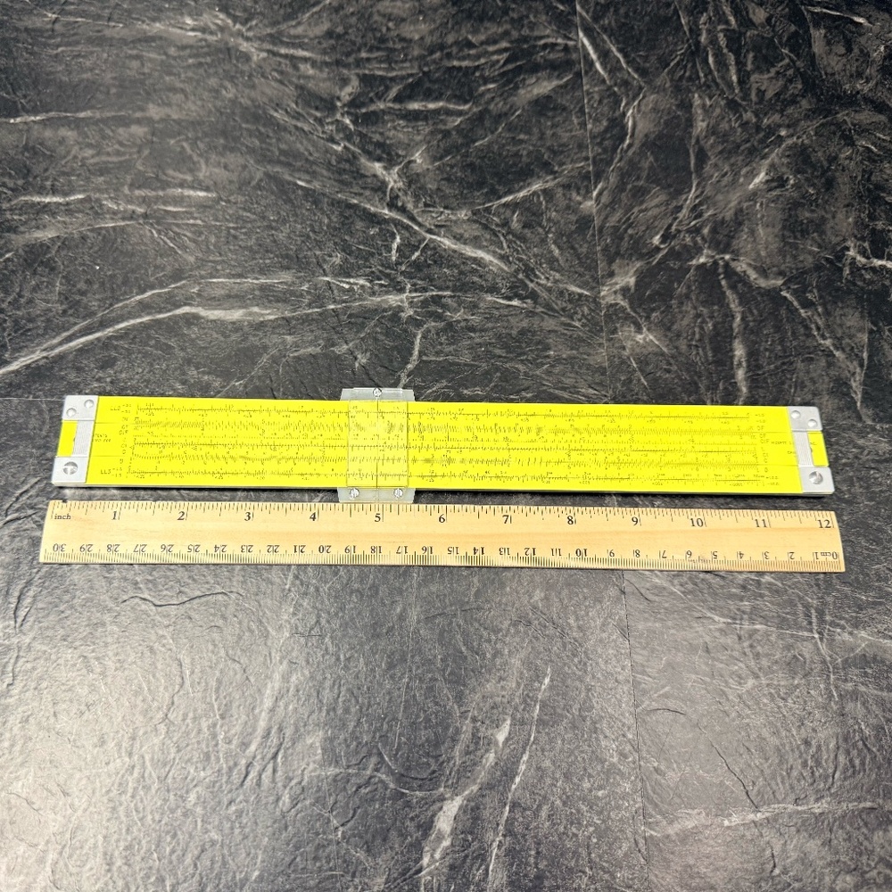 PICKETT Synchro-Scale Model N800-ES Slide Rule w/Case - Picture 9 of 16
